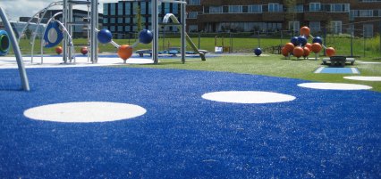 Artificial grass for schools